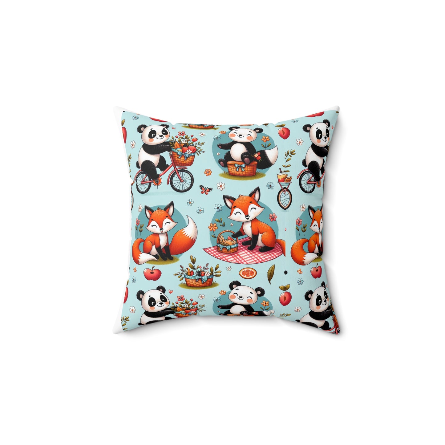 Spun Polyester Square Pillow