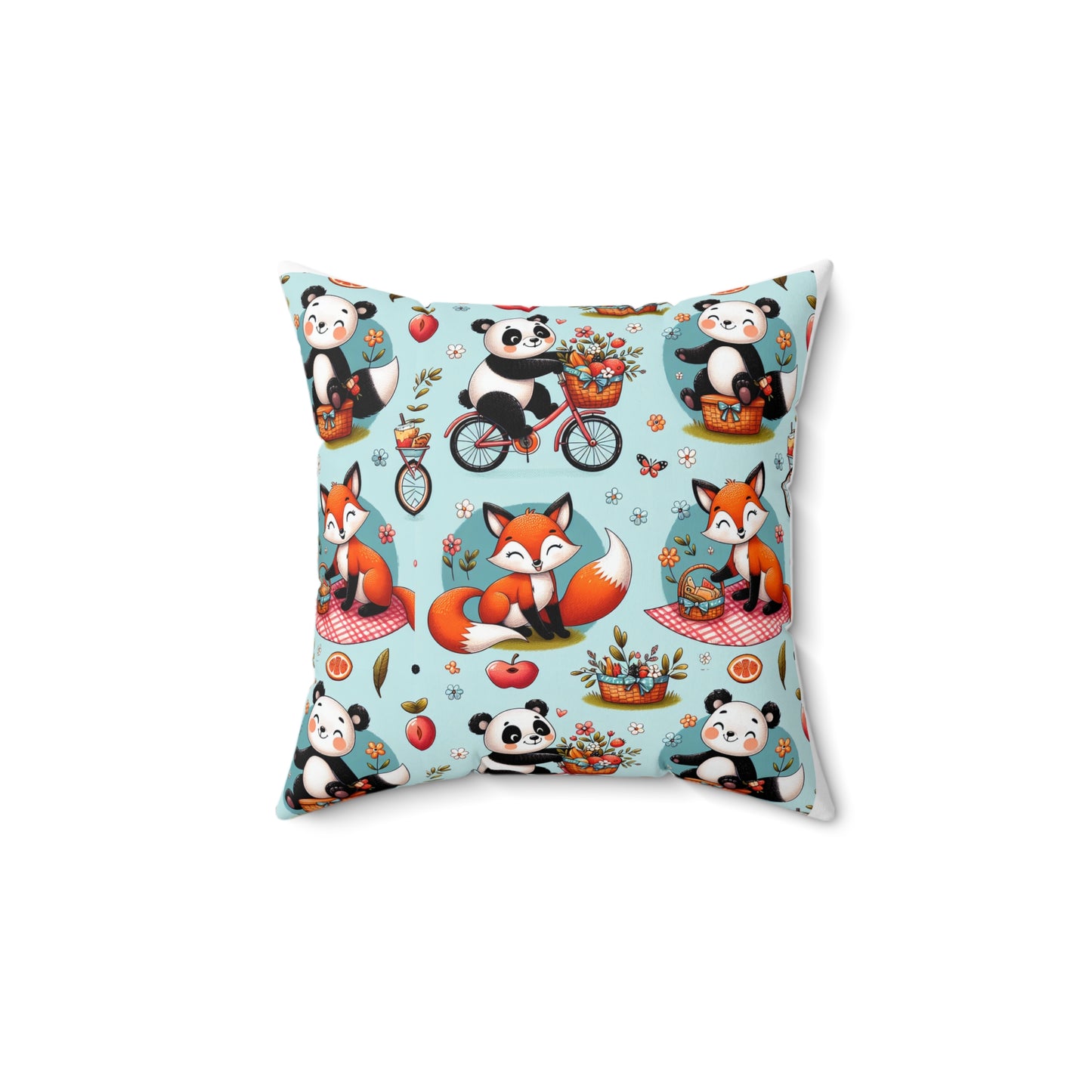 Spun Polyester Square Pillow