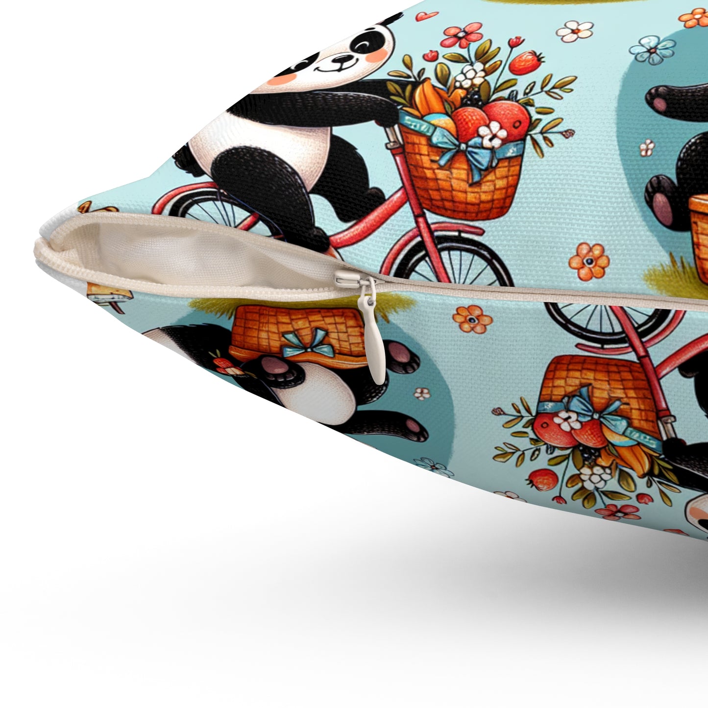 Spun Polyester Square Pillow